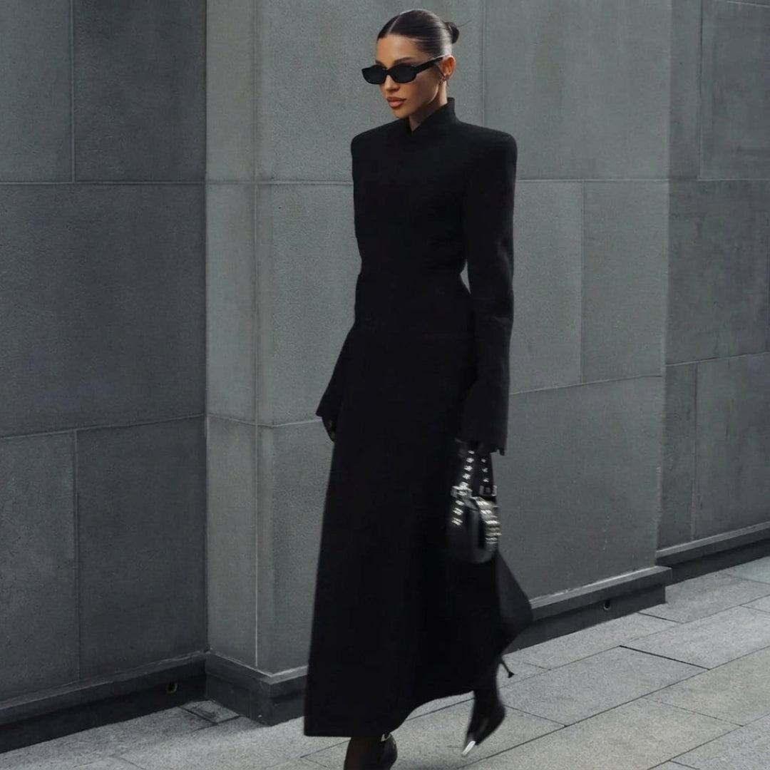 Sienna Luxe Stand Collar Coat