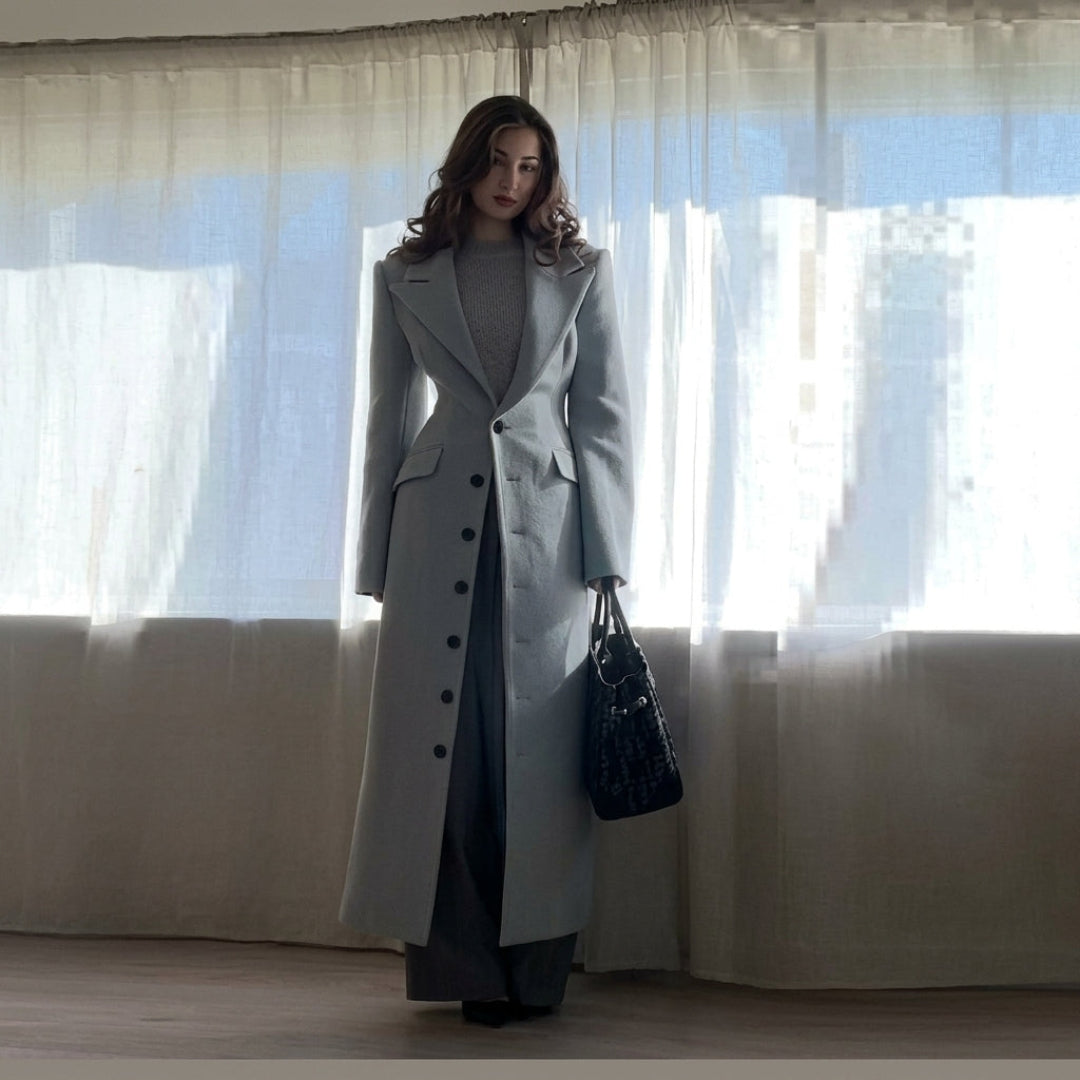 Vera Command Belted Maxi Coat