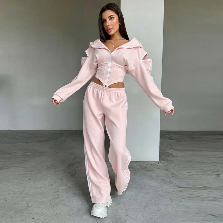 Nova Rush Cold-Shoulder Tracksuit