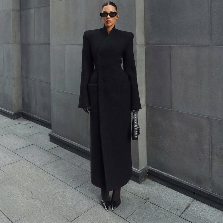 Vera Command Belted Maxi Coat