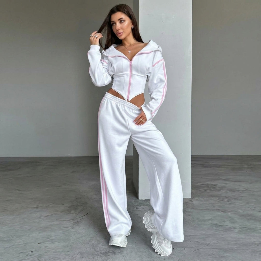 Nova Rush Cold-Shoulder Tracksuit