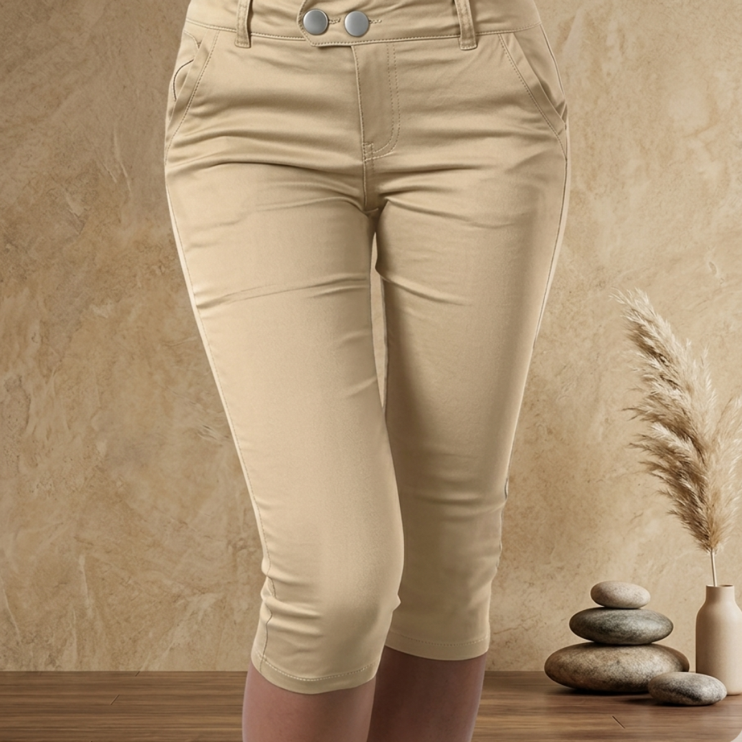 Calyra Slim Capris Pants