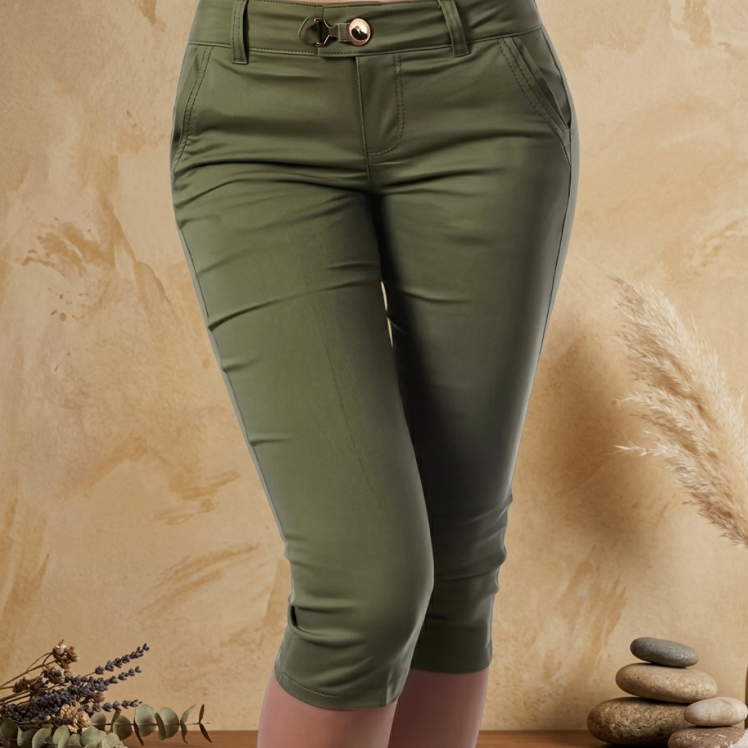 Calyra Slim Capris Pants