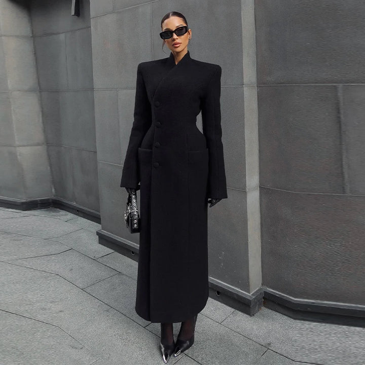 Old Money Oversized Wool Coat