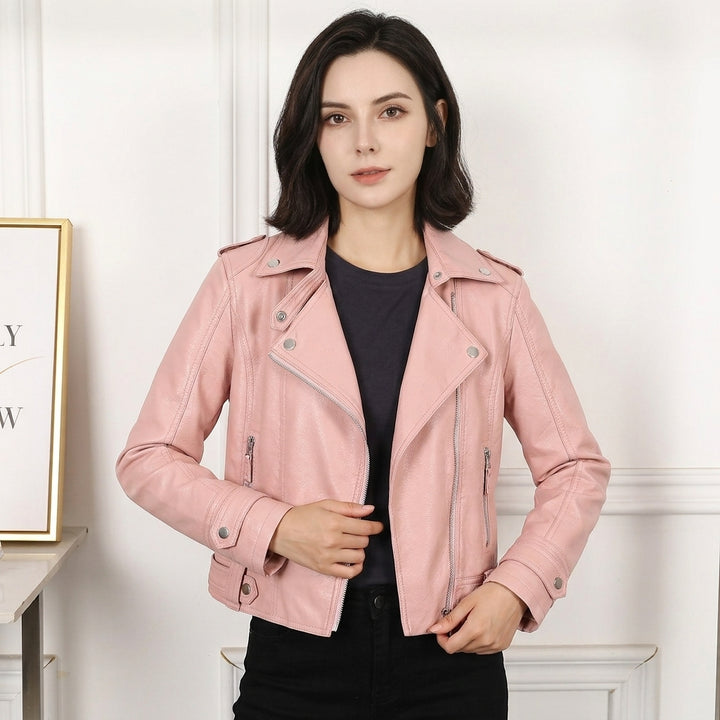 Pink Moto Jacket