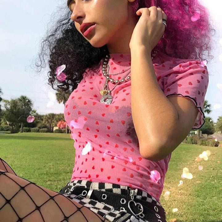 Hot Vice Mesh Top