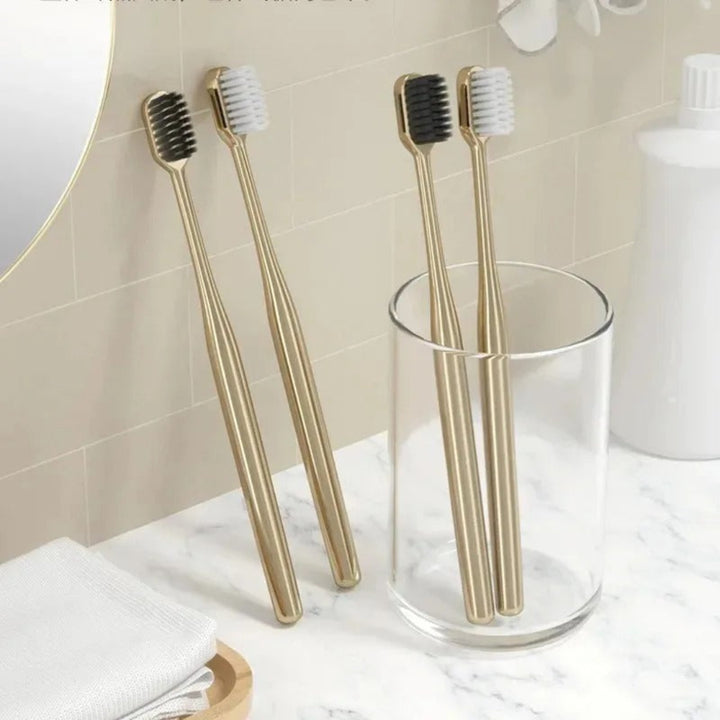 Aura shine premium toothbrush, soft bristle toothbrush for effective cleaning and daily oral care