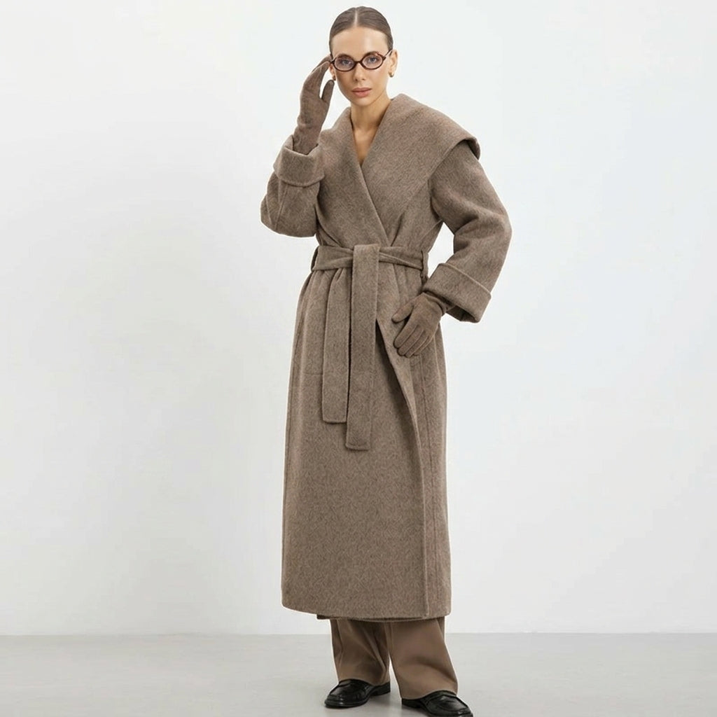 Old Money Oversized Wool Coat
