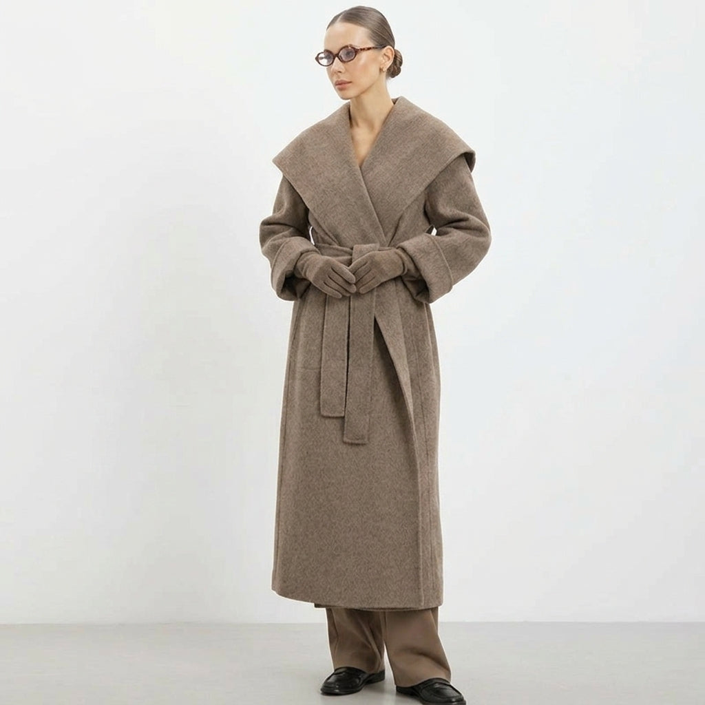 Old Money Oversized Wool Coat
