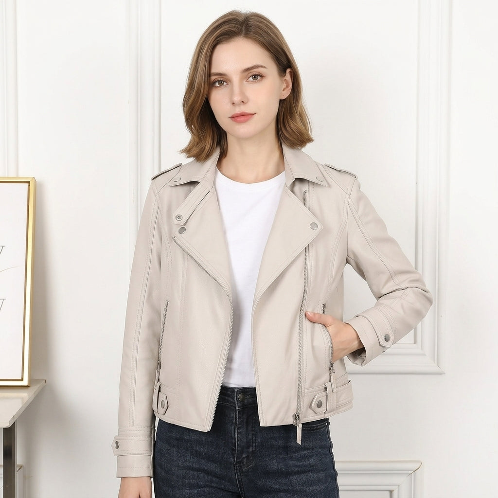Pink Moto Jacket