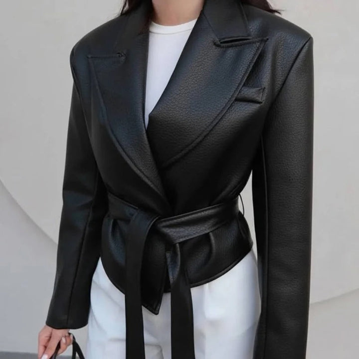 Sable Cinch Moto Coat