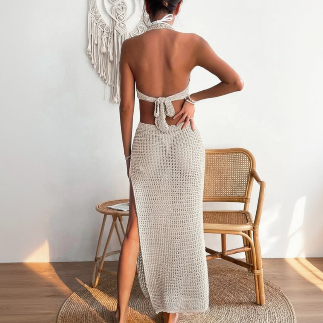 Solstice drift tie dress for women, lightweight tie-detail dress for beach, vacation, and summer outfits